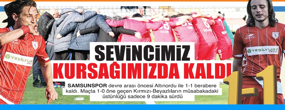 Sevincimiz Kursağımızda Kaldı