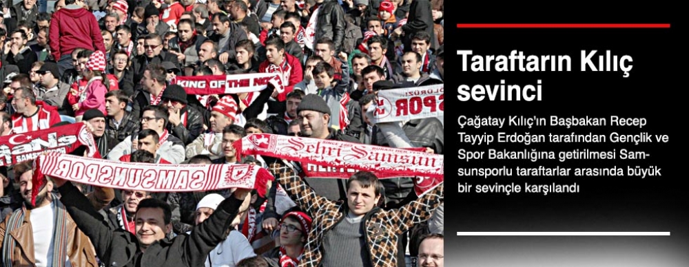 Taraftarın Kılıç Sevinci