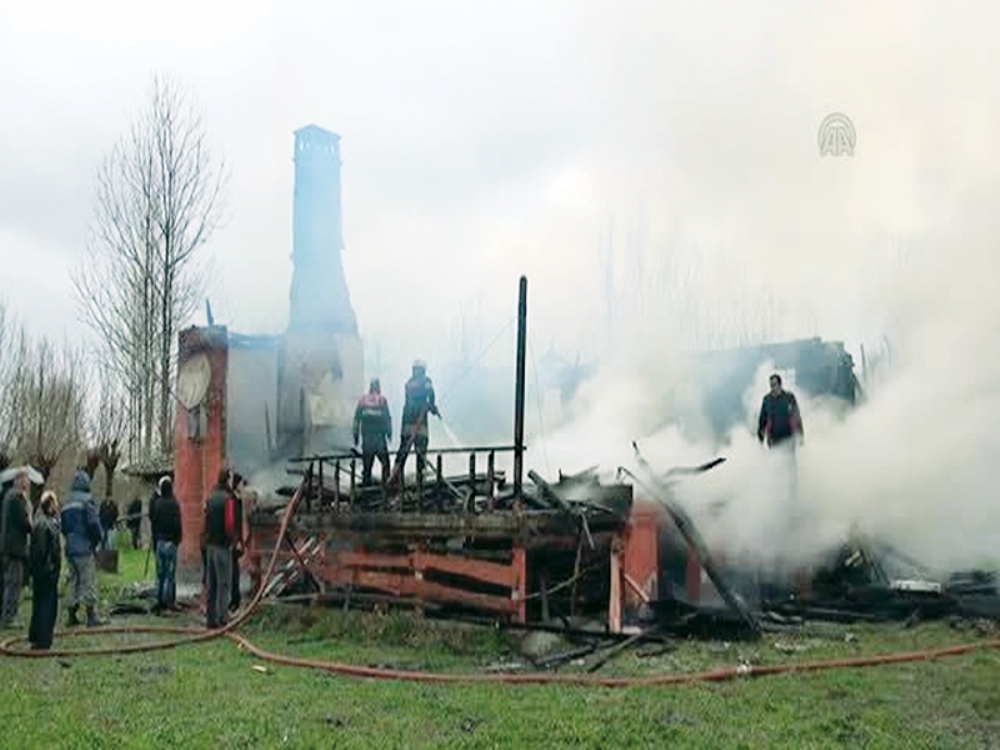 Samsun'da Ev Yangını: 1 Ölü