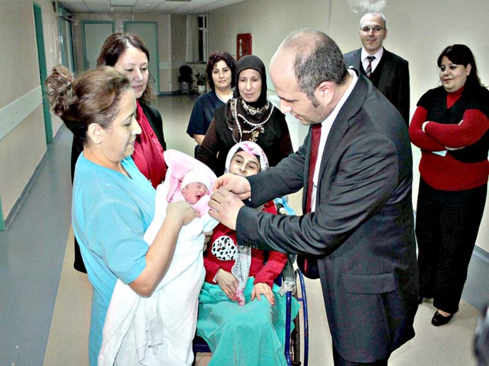 Bu Da Yeni Yılın ılk Bebeği