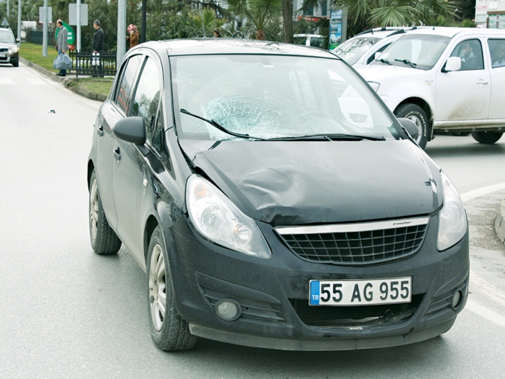 Samsun’da Trafik Kazası: 1 Yaralı