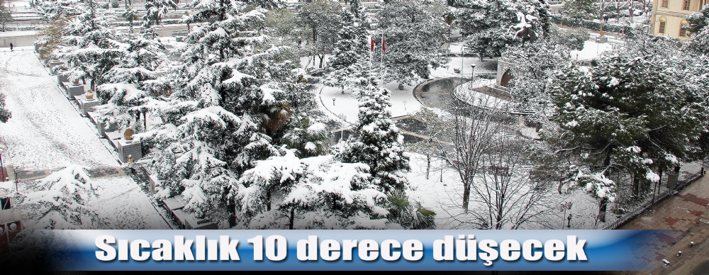 Sıcaklık 10 Derece Düşecek