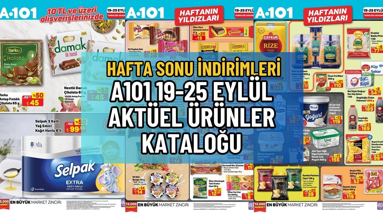 A101 aktüel ürünler kataloğunda hafta sonuna özel indirimler