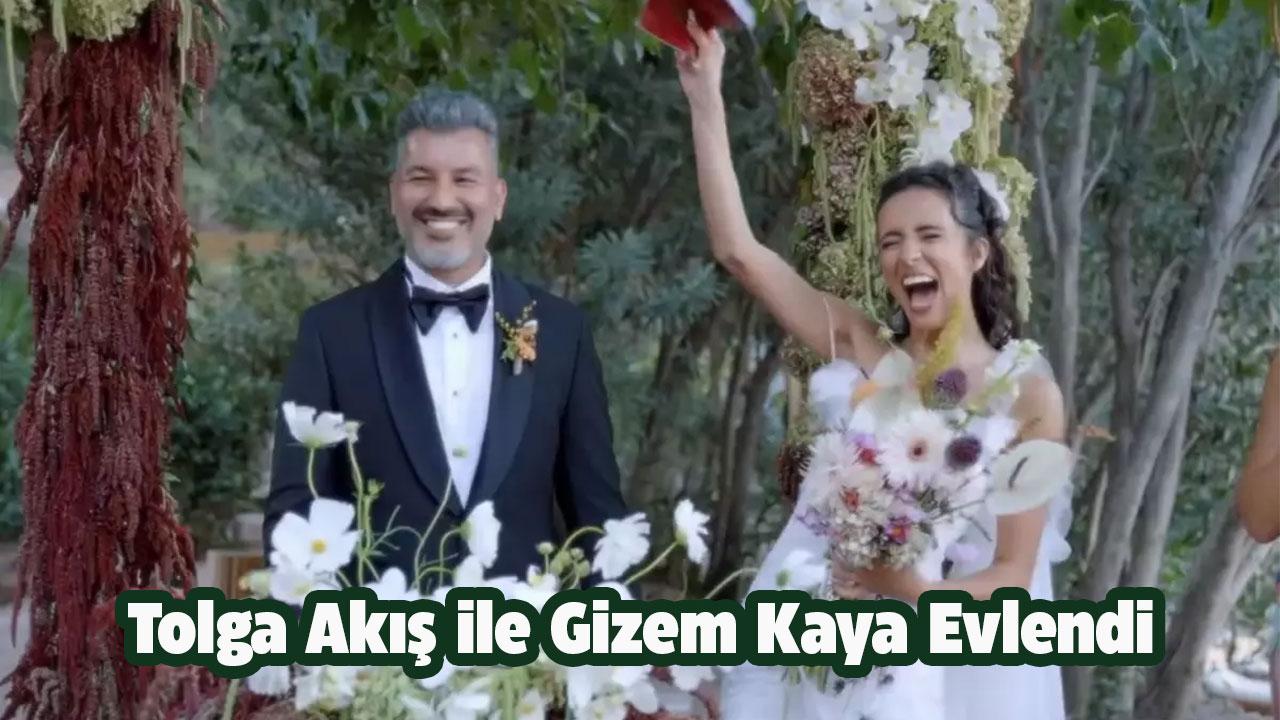 Tolga Akış ile Gizem Kaya evlendi!