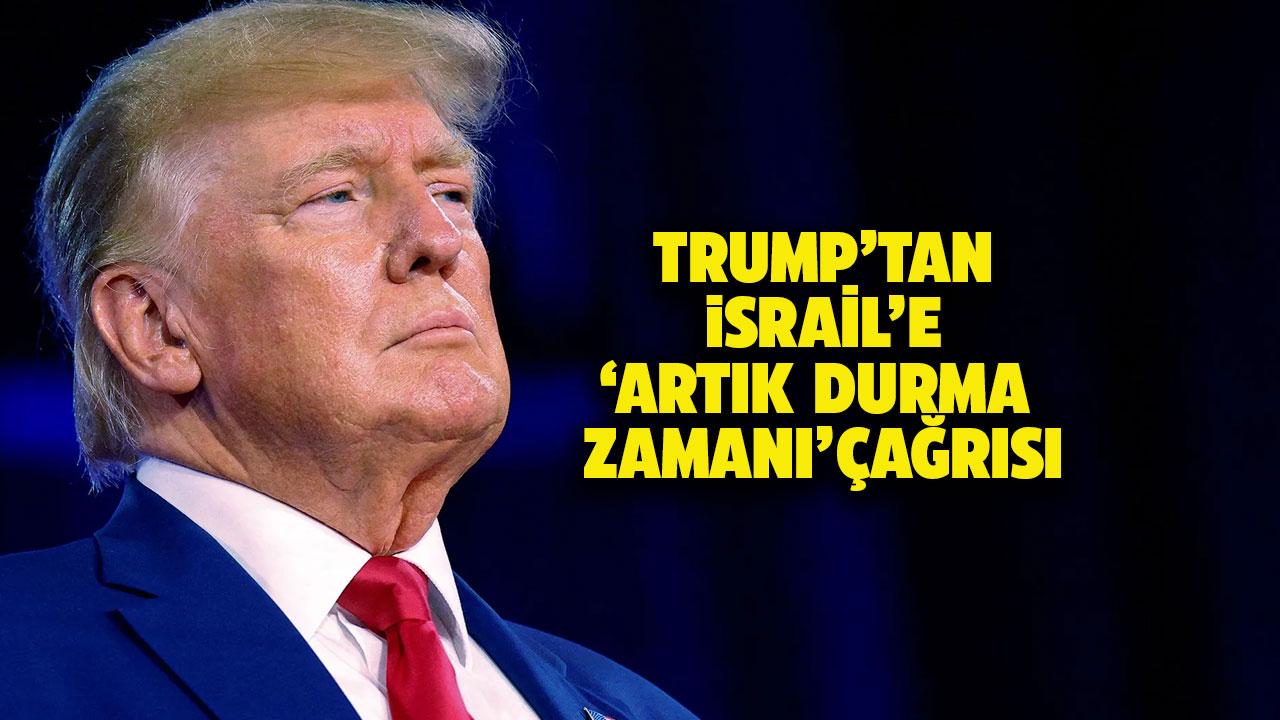 Trump: Batı Şeria'nın ilhak edilmesine izin vermeyeceğim