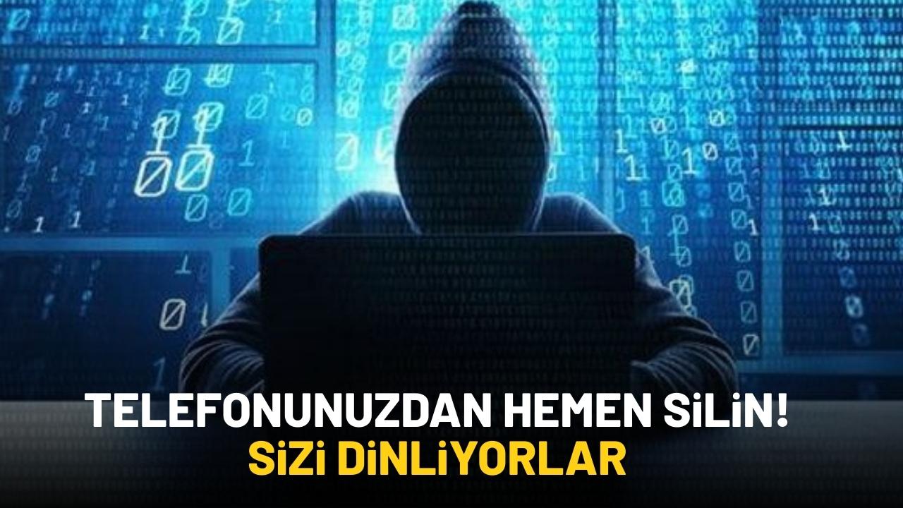 Hemen silin!Telefonunuzdaki bu uygulamalar sizi dinliyor