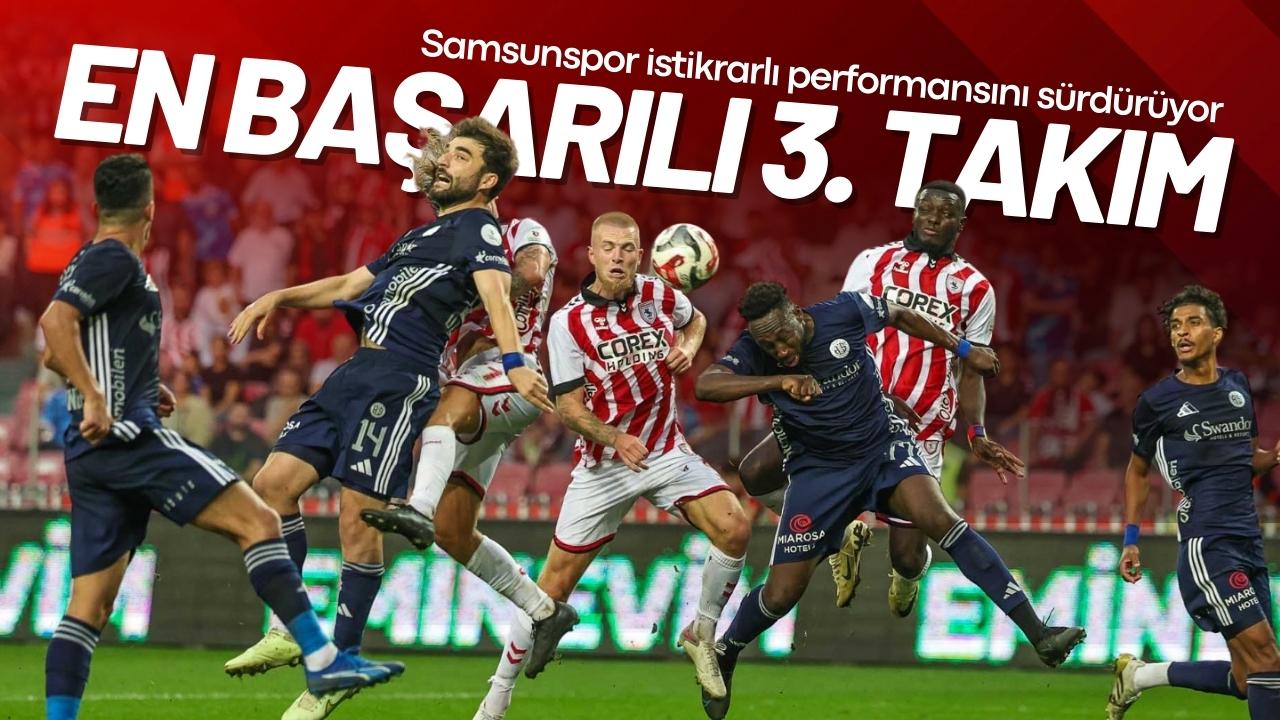 Samsunspor, 2025’in en başarılı 3. takım