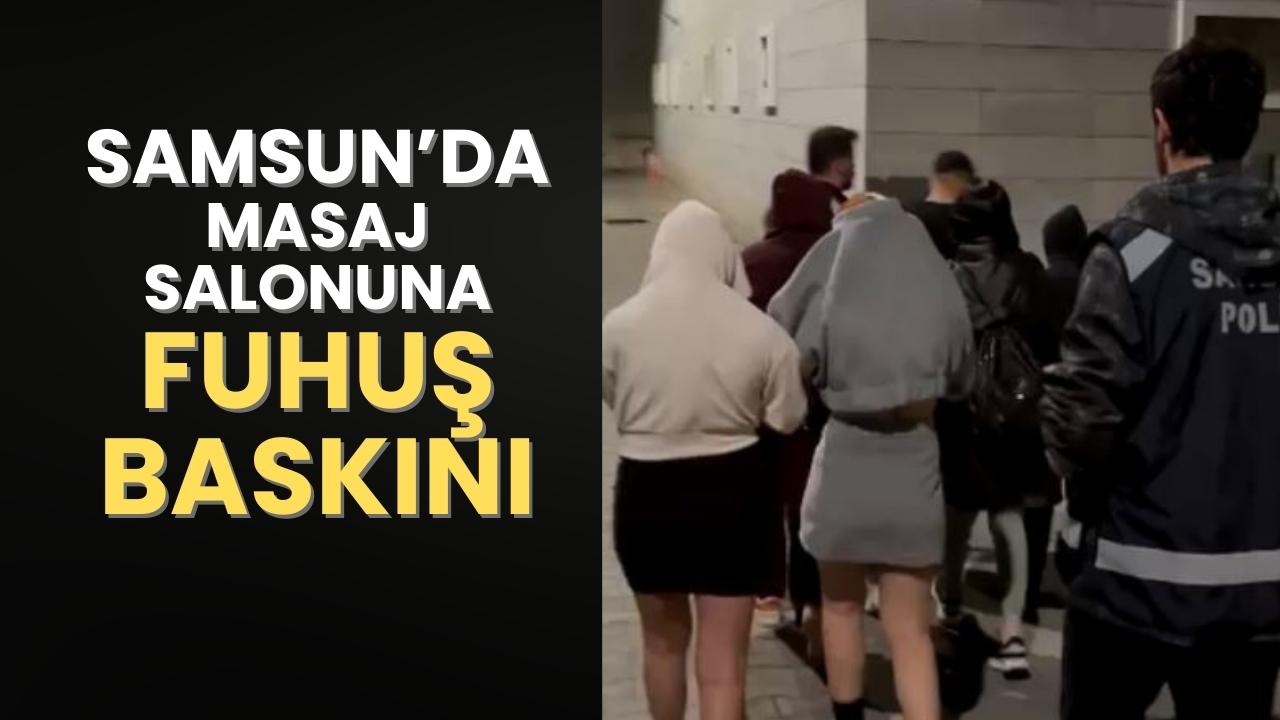 Samsun'da fuhuş baskını:2 gözaltı