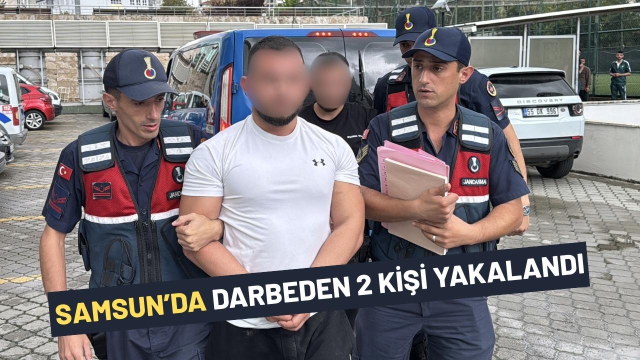 Samsun'da ormanlık alanda bir kişiyi darbeden 2 şüpheli yakalandı