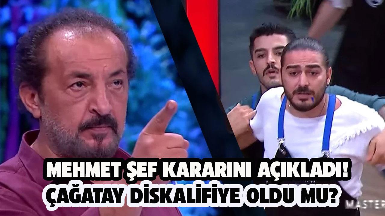 Mehmet Şef açıkladı! MasterChef Çağatay diskalifiye oldu mu?