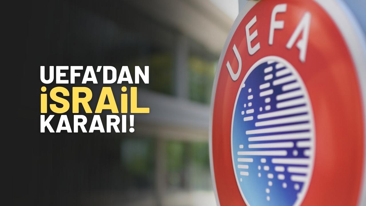 UEFA'dan İsrail'e men hazırlığı!