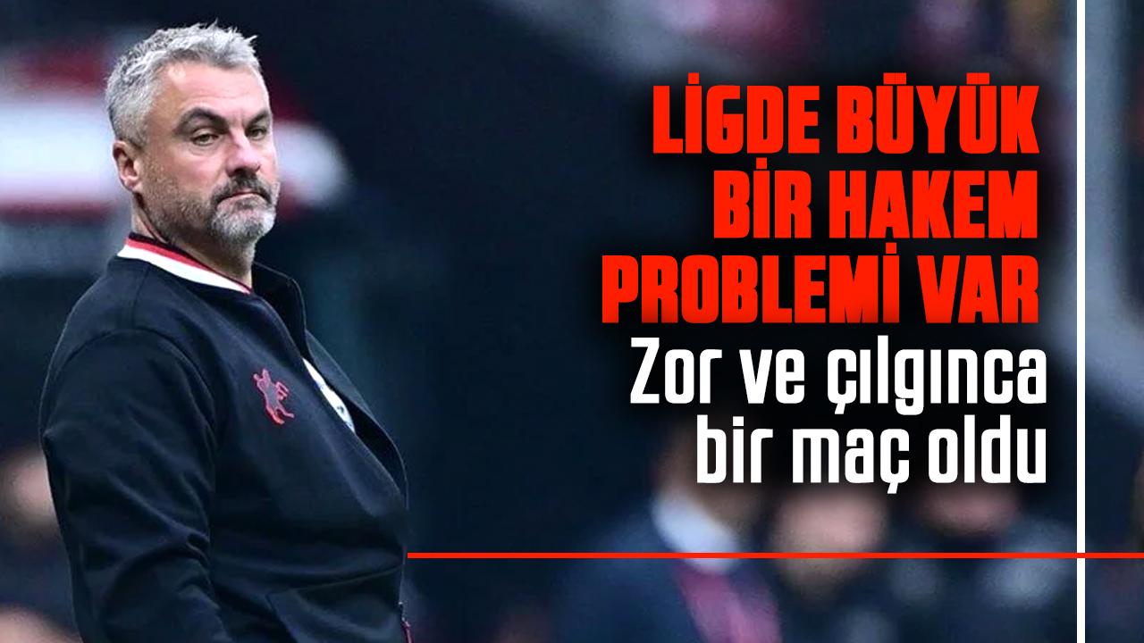 Thomas Reis: Ligde büyük bir hakem problemi var