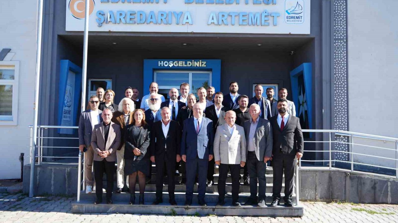 Balıkesir Edremit heyetinden, Van Edremit’e kardeşlik ziyareti