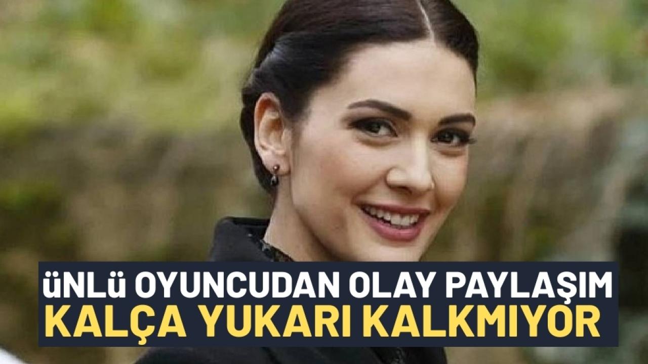 Bergüzar Korel diyet ve spora başladı! 'Kalça yukarı kalkmıyor hocam'
