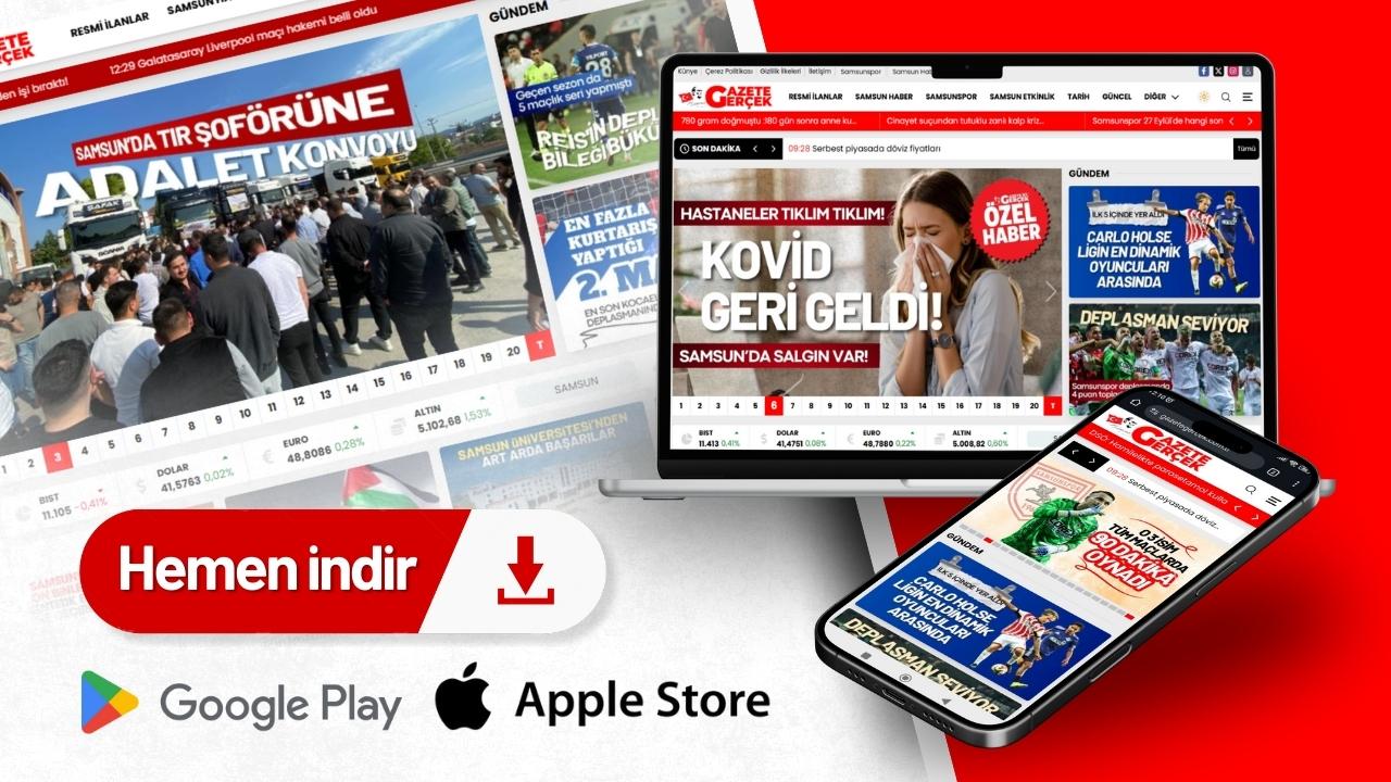 Gazete Gerçek mobil uygulamamızı indirin!