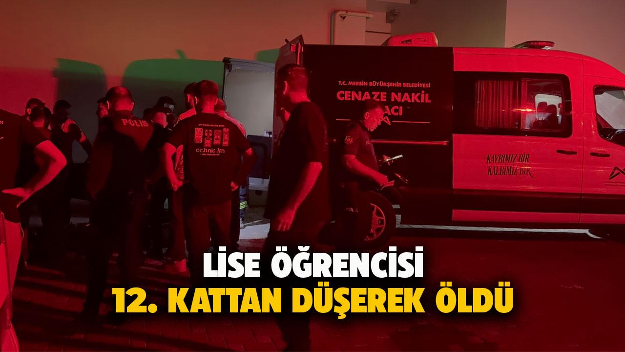 Lise öğrencisi 12. kattan düşerek öldü
