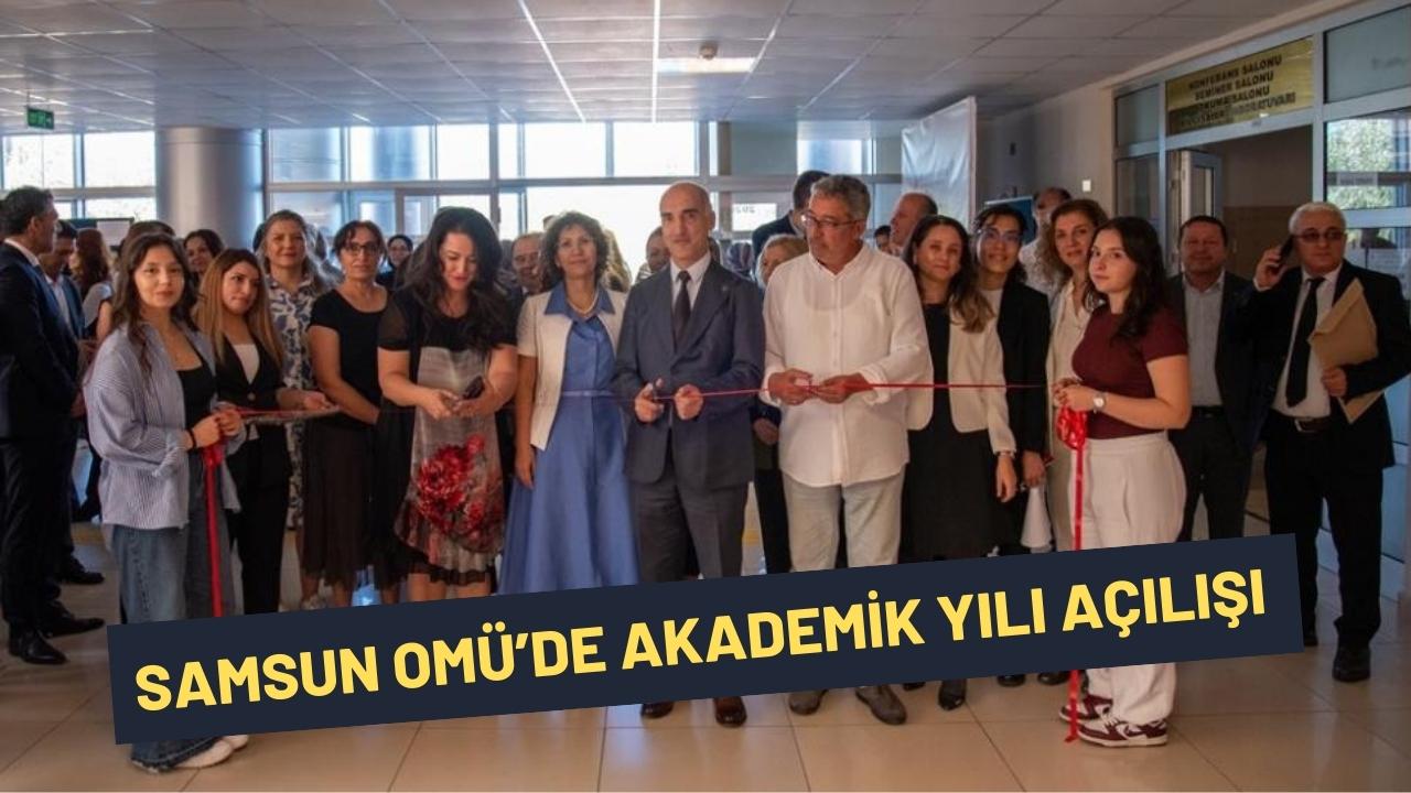 Samsun OMÜ' de akademik yılı açılışı