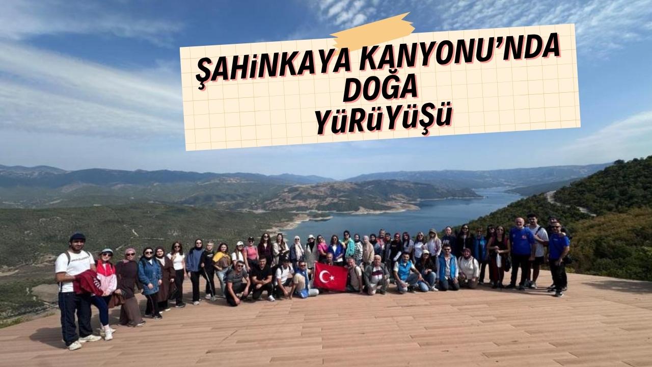 Samsun Şahinkaya Kanyonu'na doğa yürüyüşü