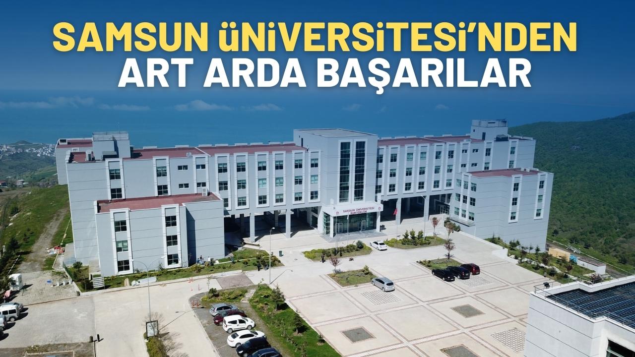 Samsun Üniversitesi'nden art arda gelen başarılar