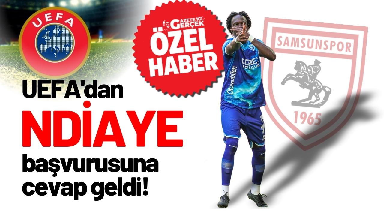 Samsunspor’un UEFA başvurusu reddedildi! Cherif Ndiaye Avrupa’da oynayamayacak