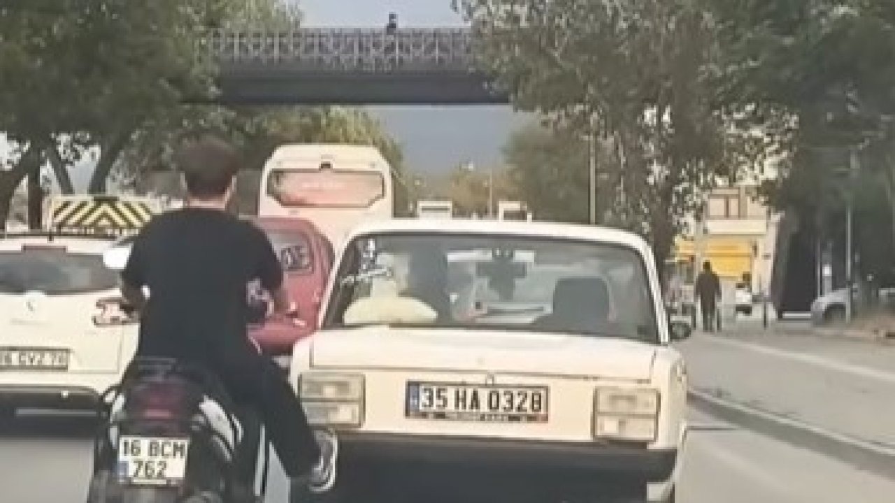 Tek ayağıyla inanılmaz kurtarış