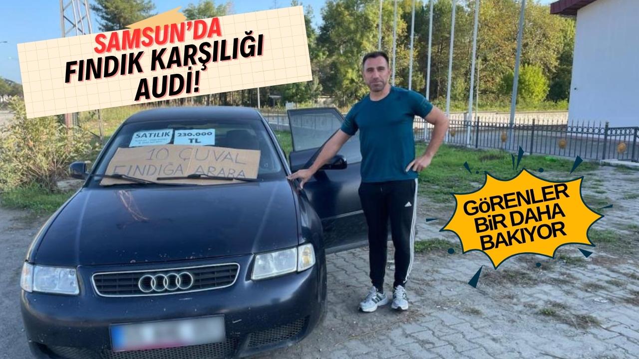 10 çuval fındık getirene araba