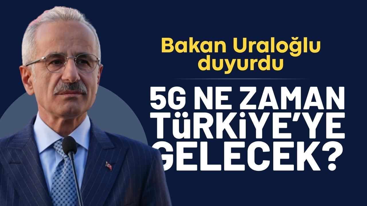5G Türkiye'ye geliyor! 5G ihalesi ne zaman yapılacak?
