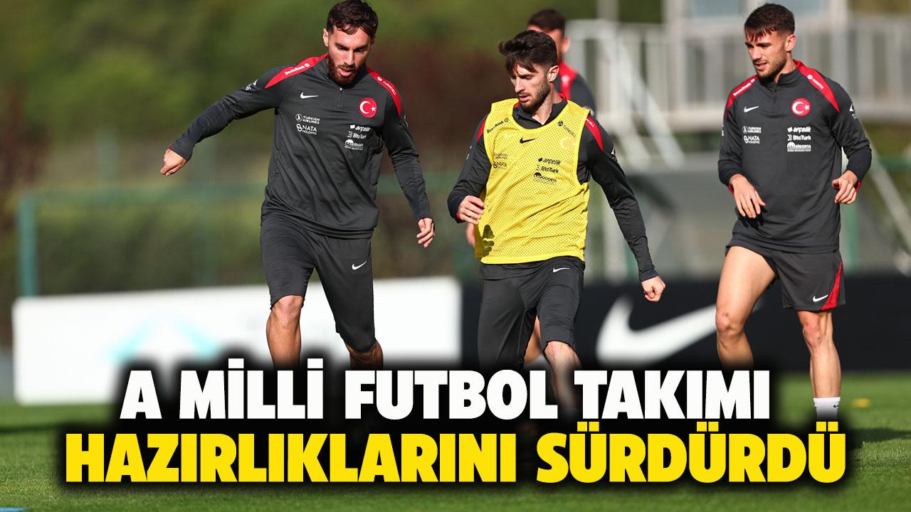 A Milliler Bulgaristan ve Gürcistan maçlarının hazırlıklarını sürdürdü