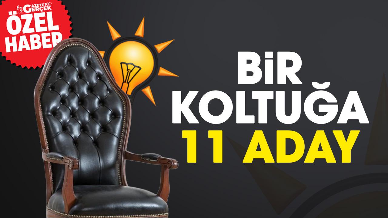 AK Parti Tekkeköy İlçe Başkanlığına 11 isim talip