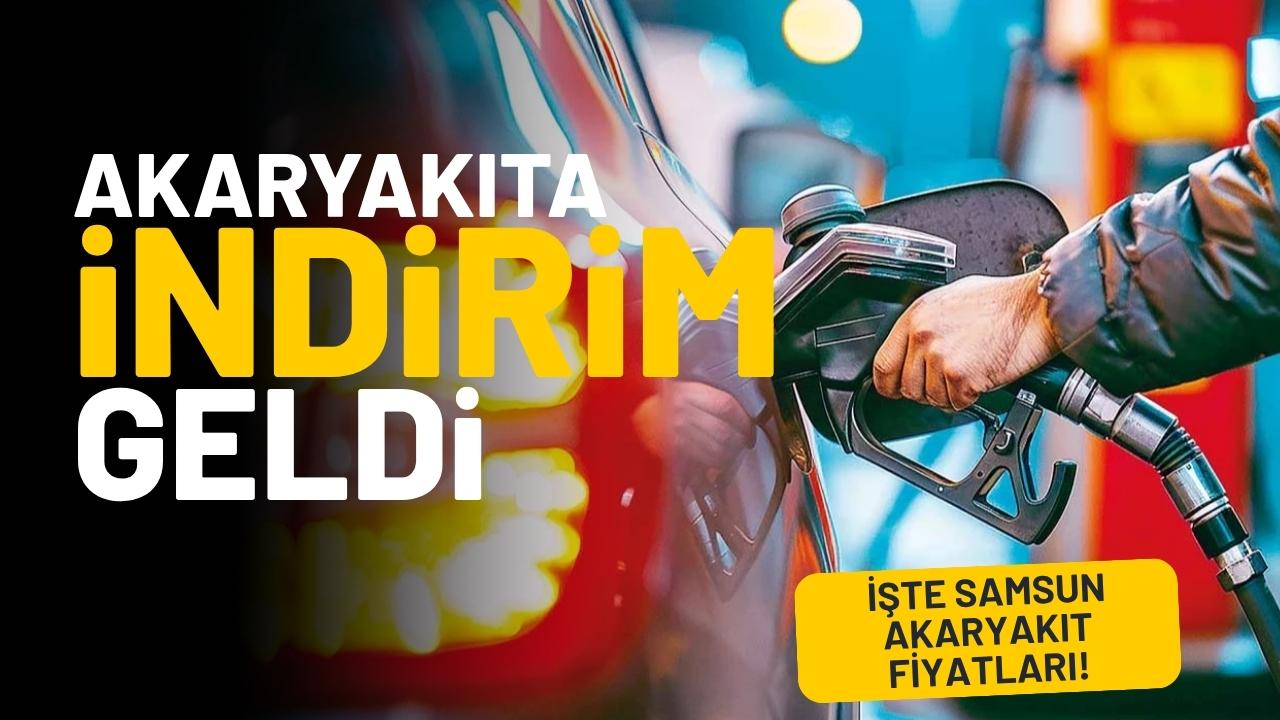 Akaryakıta indirim geldi! İşte Samsun akaryakıt fiyatları