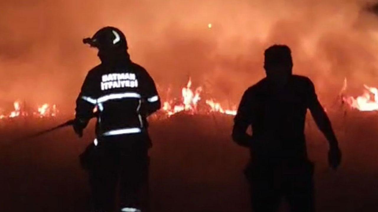 Anız yangınında 30 dönümlük alan kül oldu