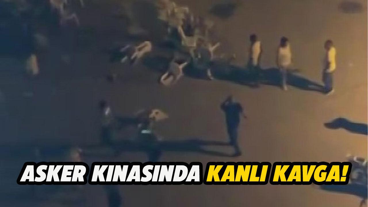 Asker kınasında kanlı kavga
