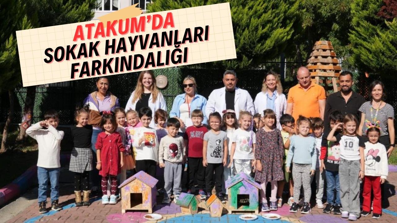 Atakum'da sokak hayvanları için farkındalık etkinliği