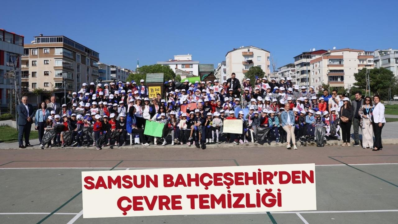 Bahçeşehir Koleji 19 Mayıs Kampüsü'nden ‘Yeşil Vatan Temiz Gelecek’ Projesi