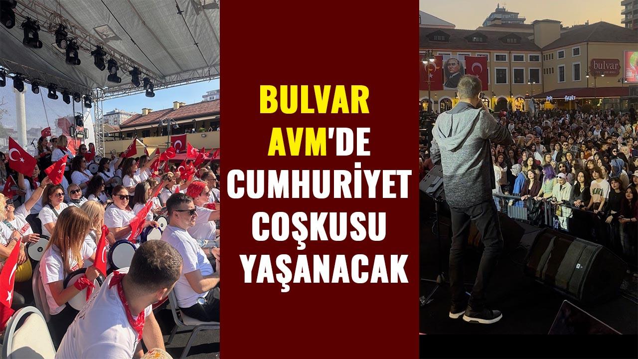 Bulvar AVM'de cumhuriyet coşkusu yaşanacak