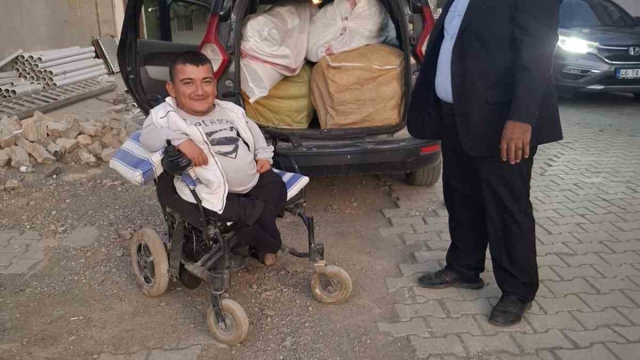 Cam kemik hastası gençten örnek davranış