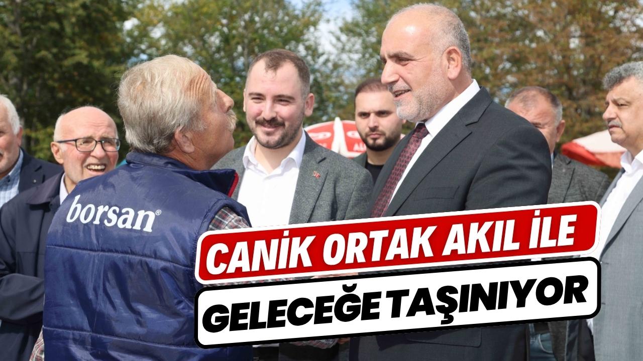 Canik Belediye Başkanı Sandıkçı: 'Canik'imizi ortak akılla geleceğe taşıyoruz'