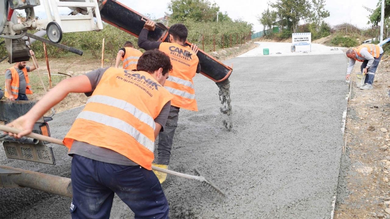 Canik'te ulaşım atağı son hız