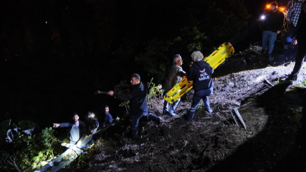 Devrilen tırda sıkıştı! 2 saat sonra kurtuldu