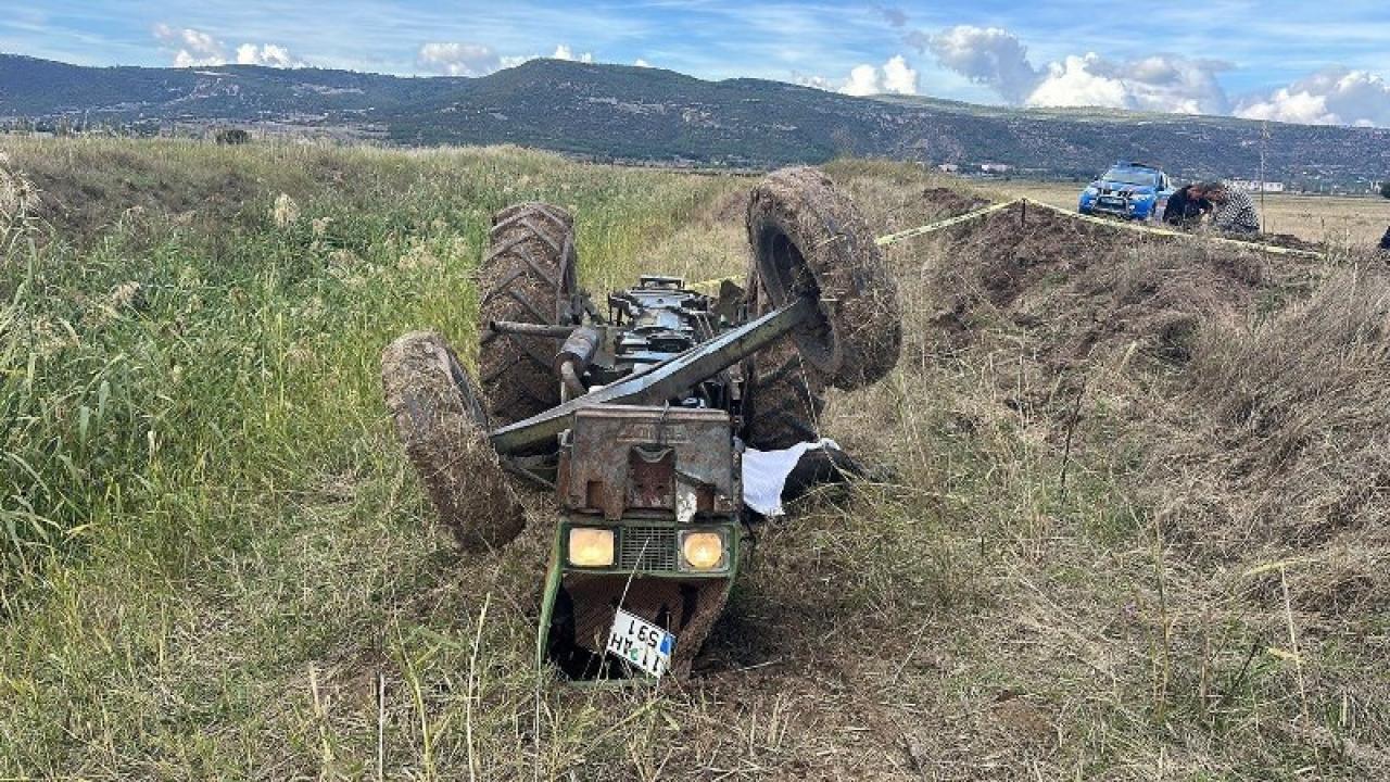 Devrilen traktörün altında kalan Mehmet Kıraç hayatını kaybetti