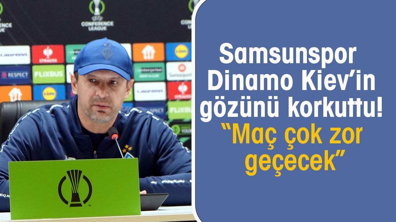 Dinamo Kiev Teknik Direktörü Shovkovskyi:Zor maç olacak