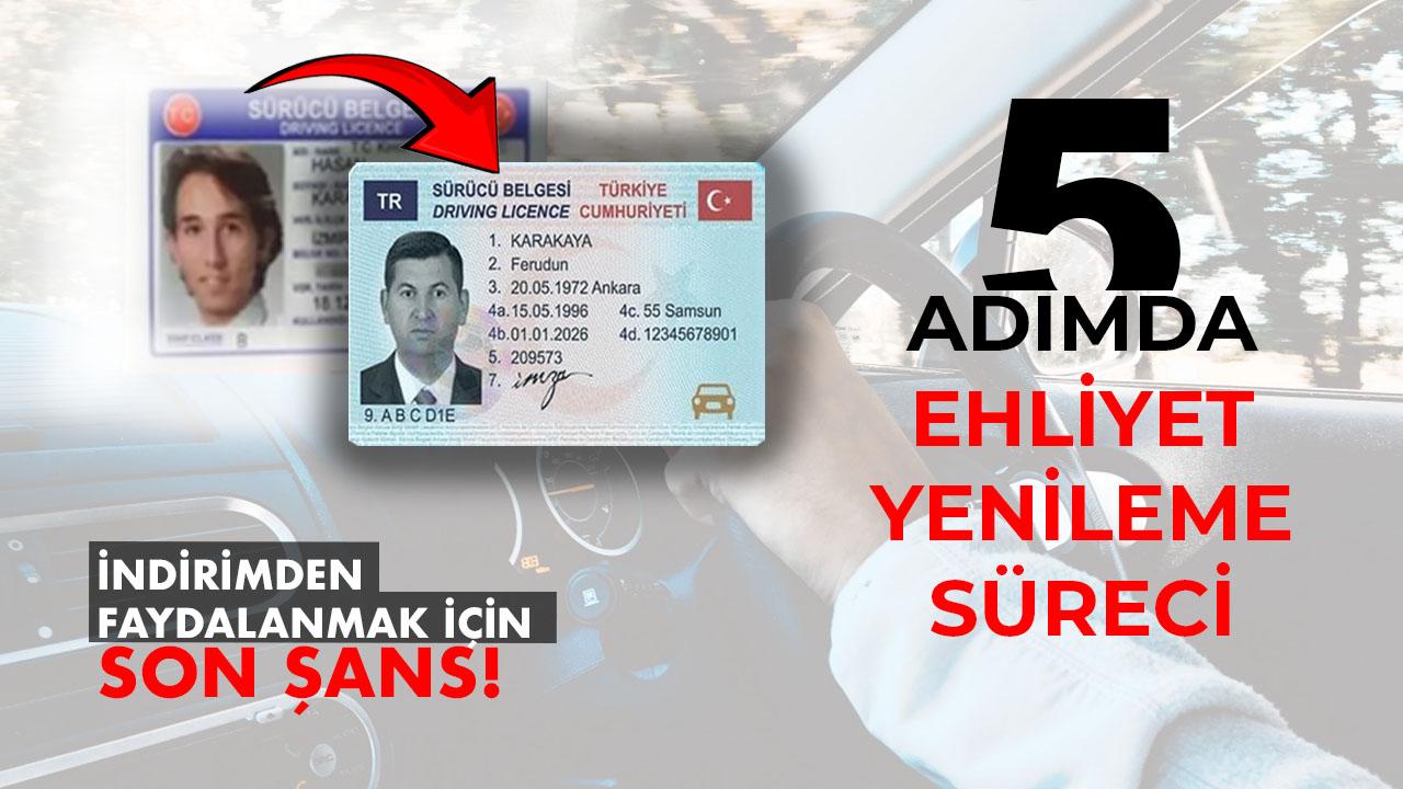 Ehliyet yenileme için son gün 31 Ekim: Yenileme ücreti artıyor