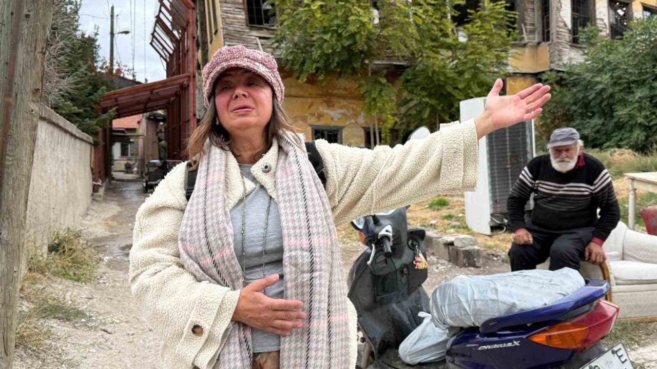 Ev sahibiyle kiracının ’çöplüğe dönmüş bahçe’ kavgası