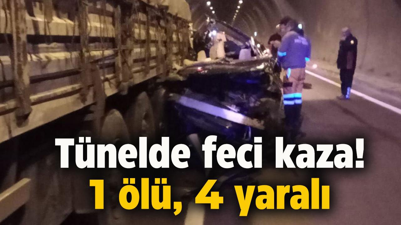 Feci kaza! 1 ölü, 4 yaralı