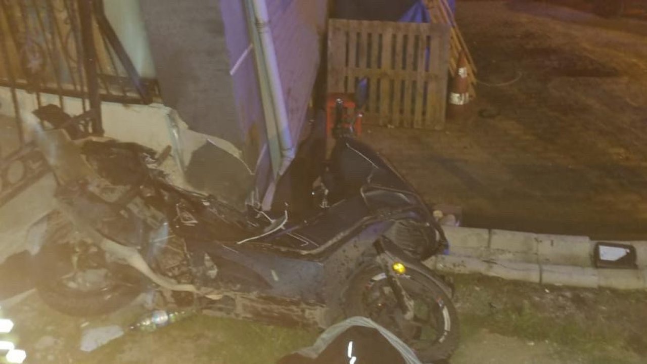 Feci kaza: 19 yaşındaki motosikletli hayatını kaybetti