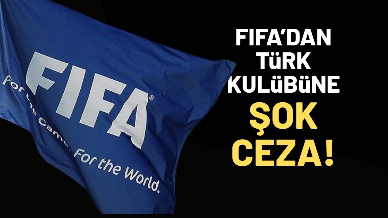 FIFA’dan Türk kulübüne ceza!