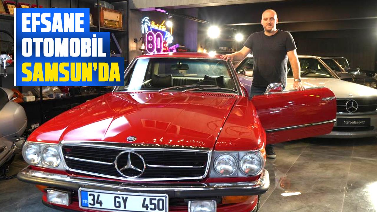 Filiz Akın’ın efsane otomobili artık Samsun’da