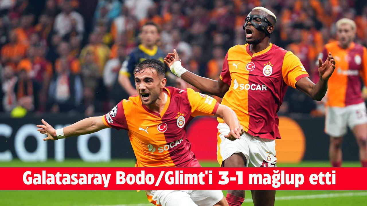 Galatasaray, Bodo/Glimt'i 3-1 mağlup etti