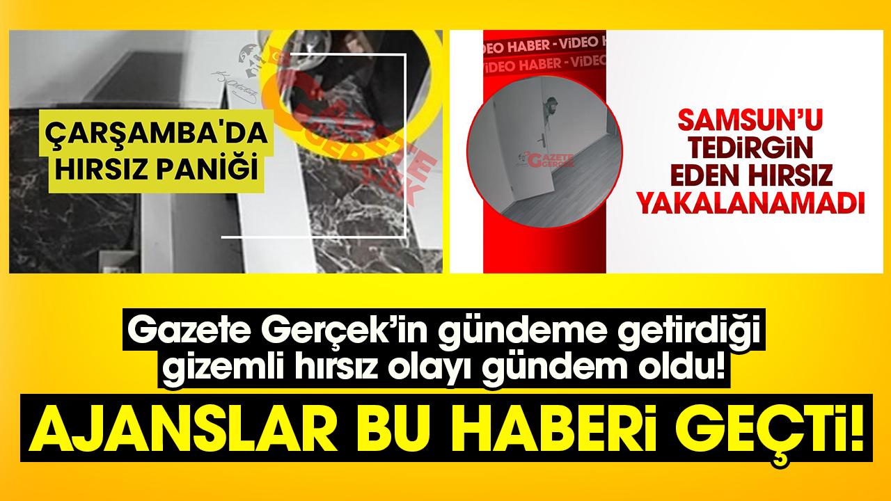 Gazete Gerçek’in günler öncesinden gündeme getirdiği hırsızlık olayı gündem oldu