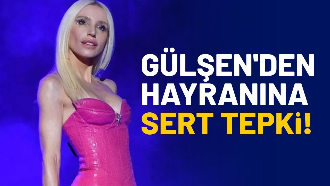 Gülşen'den sahneye para atan hayranına sert tepki!